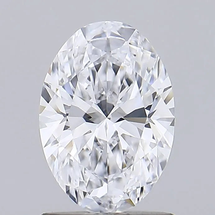 1.08ct Oval Lab Grown Diamond (Colour D, Clarity IF, IGI Certified)
