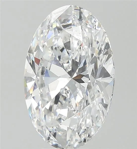 5.06ct Oval Lab Grown Diamond (Colour D, Clarity VVS2, IGI Certified)