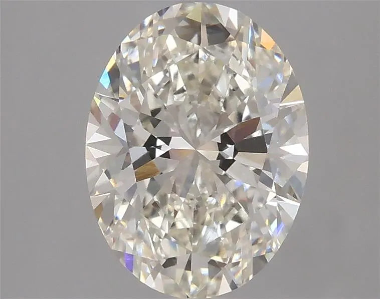 2.12ct Oval Lab Grown Diamond (Colour I, Clarity VVS2, IGI Certified)
