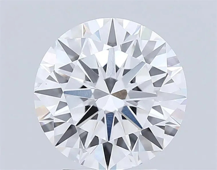 3.06ct Round Lab Grown Diamond (Colour E, Clarity VVS2, Cut EX, IGI Certified)