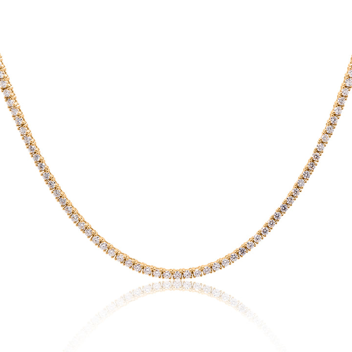 Tennis Necklace 6.2CT