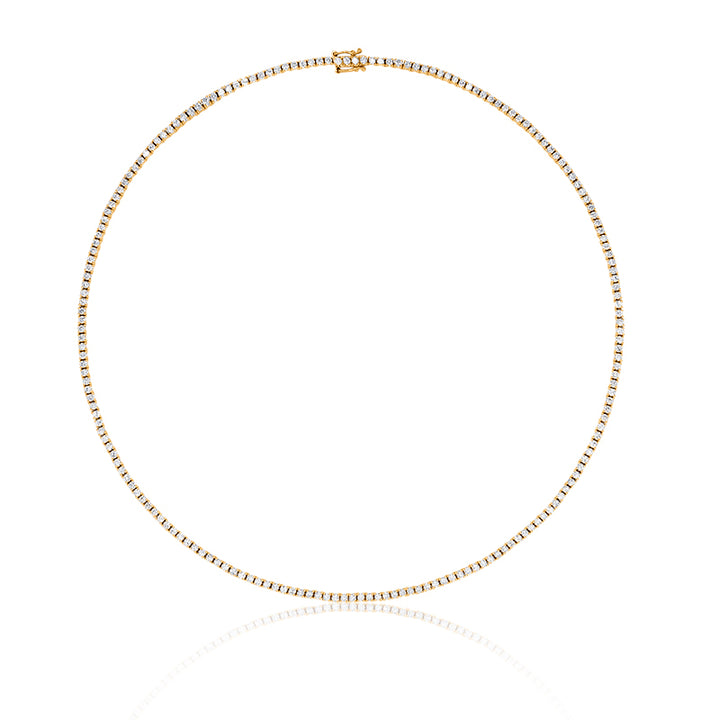Tennis Necklace 6.2CT