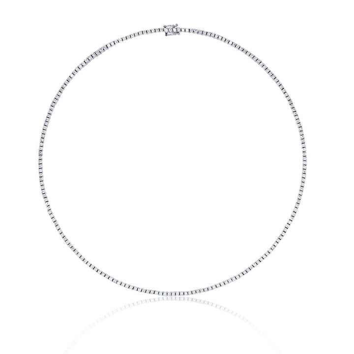 Tennis Necklace 6.2CT