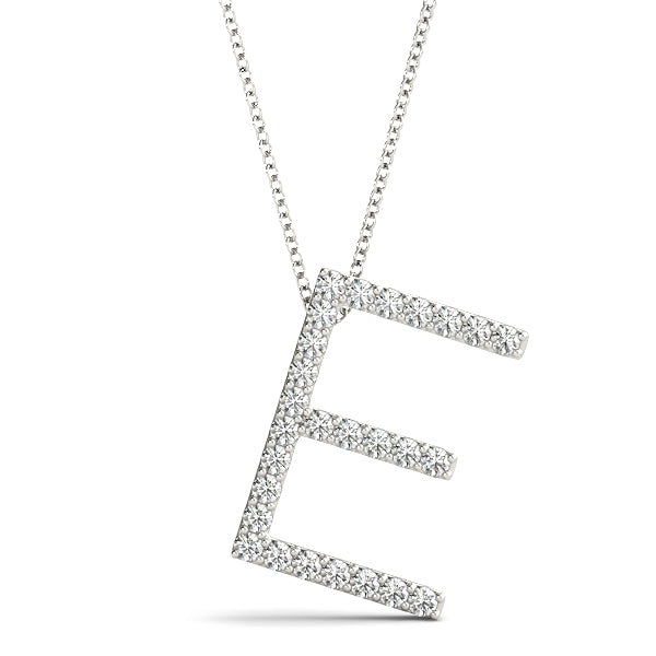 Petite Initial Pendant - Letters A-F