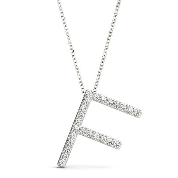 Petite Initial Pendant - Letters A-F