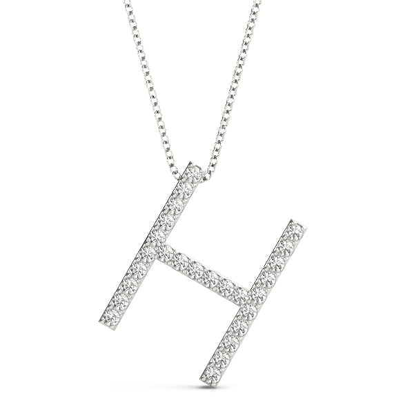 Petite Initial Pendant - Letters G - M