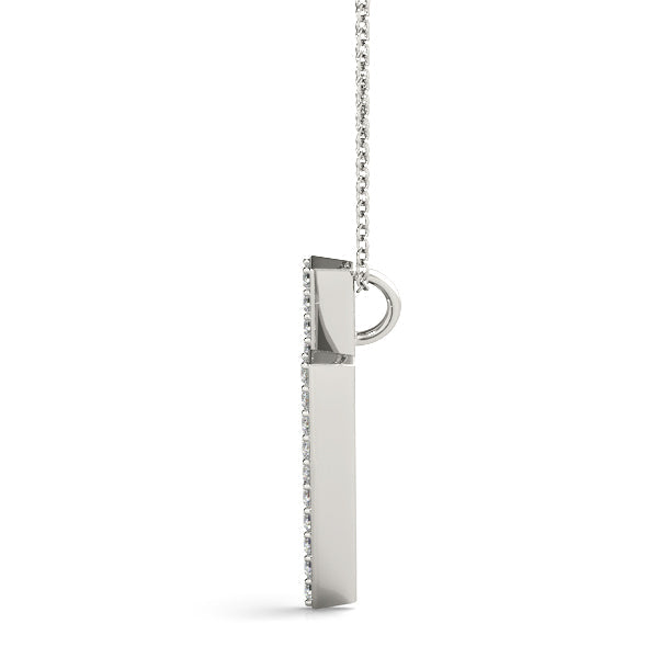 Petite Initial Pendant - Letters G - M