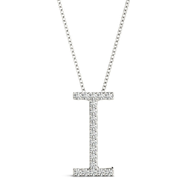 Petite Initial Pendant - Letters G - M