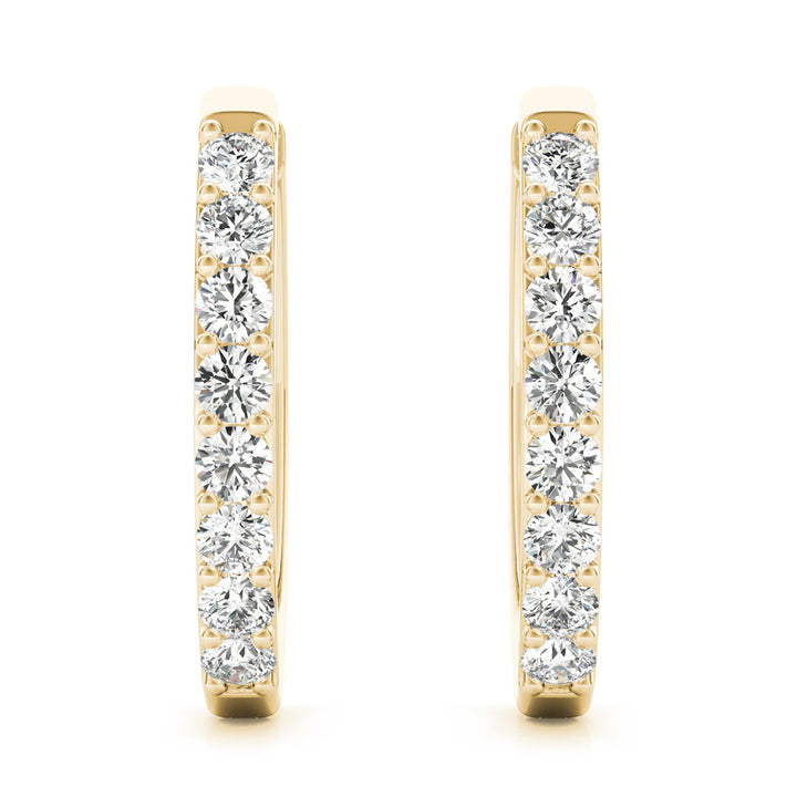 Lilly Lab Grown Diamond Huggie Earrings