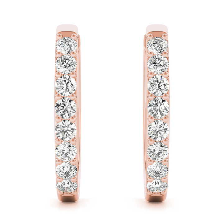 Lilly Lab Grown Diamond Huggie Earrings