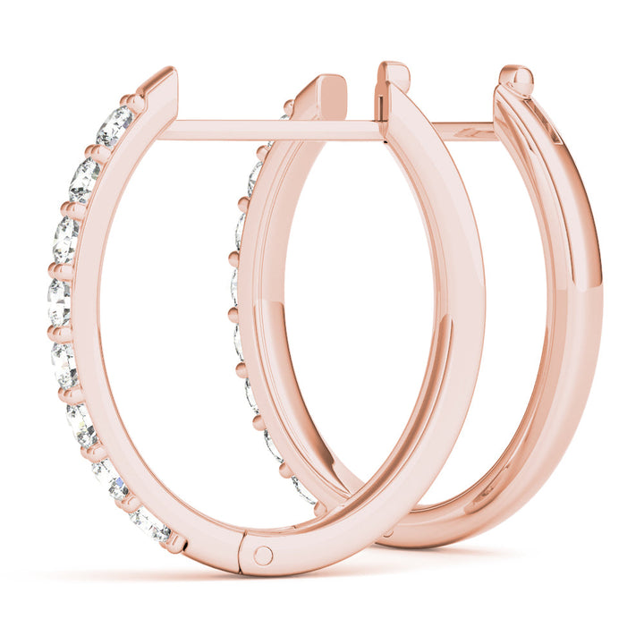 Lilly Lab Grown Diamond Huggie Earrings