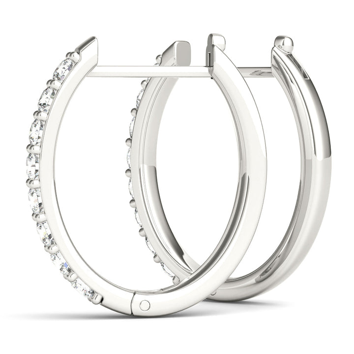Lilly Lab Grown Diamond Huggie Earrings