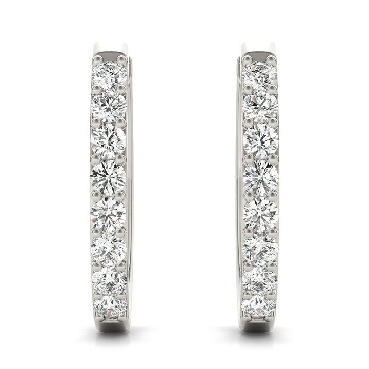 Lilly Lab Grown Diamond Huggie Earrings