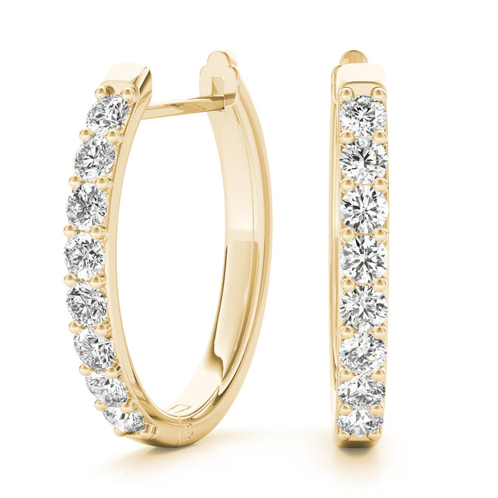 Lilly Lab Grown Diamond Huggie Earrings