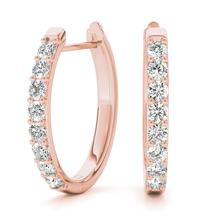 Lilly Lab Grown Diamond Huggie Earrings