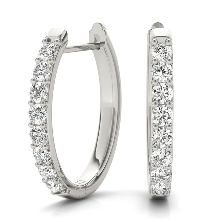 Lilly Lab Grown Diamond Huggie Earrings