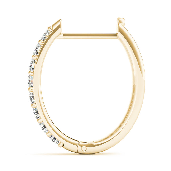 Lilly Lab Grown Diamond Huggie Earrings