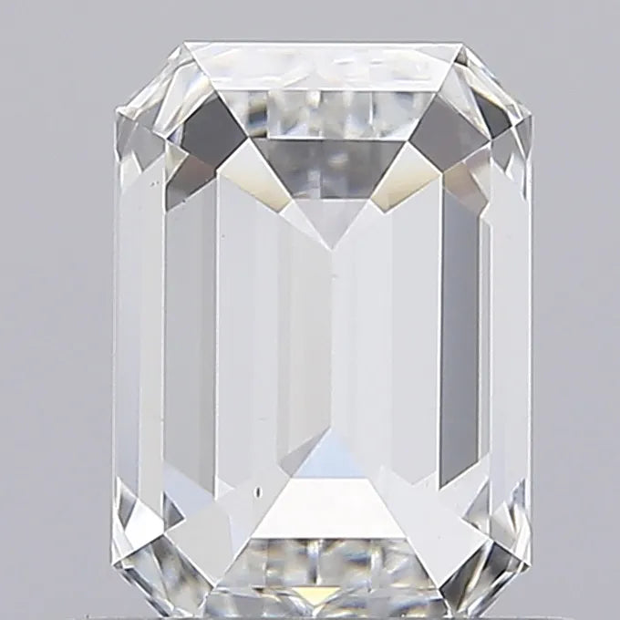 1.03ct Emerald Lab Grown Diamond (Colour E, Clarity SI1, IGI Certified)