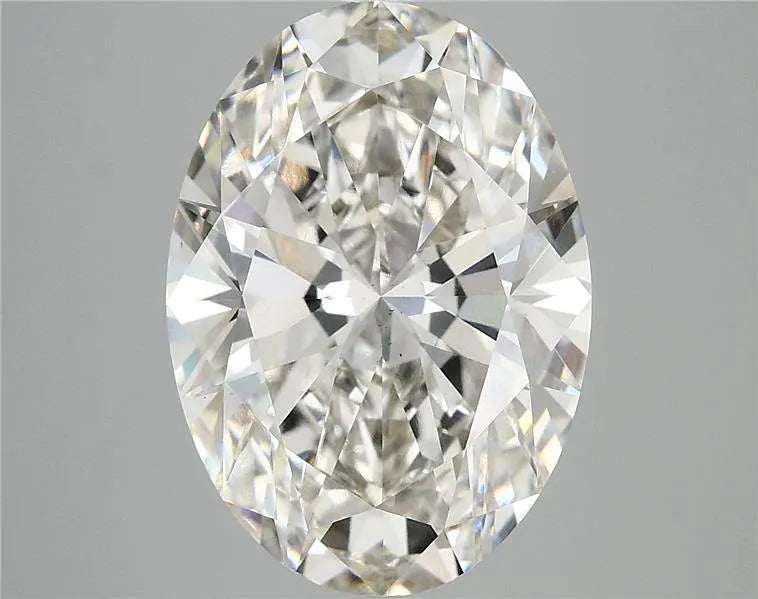 6.60ct Oval Lab Grown Diamond (Colour H, Clarity VS2, IGI Certified)