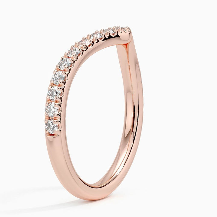 Dee Curved Wedding Band (1/3 ct.tw.)