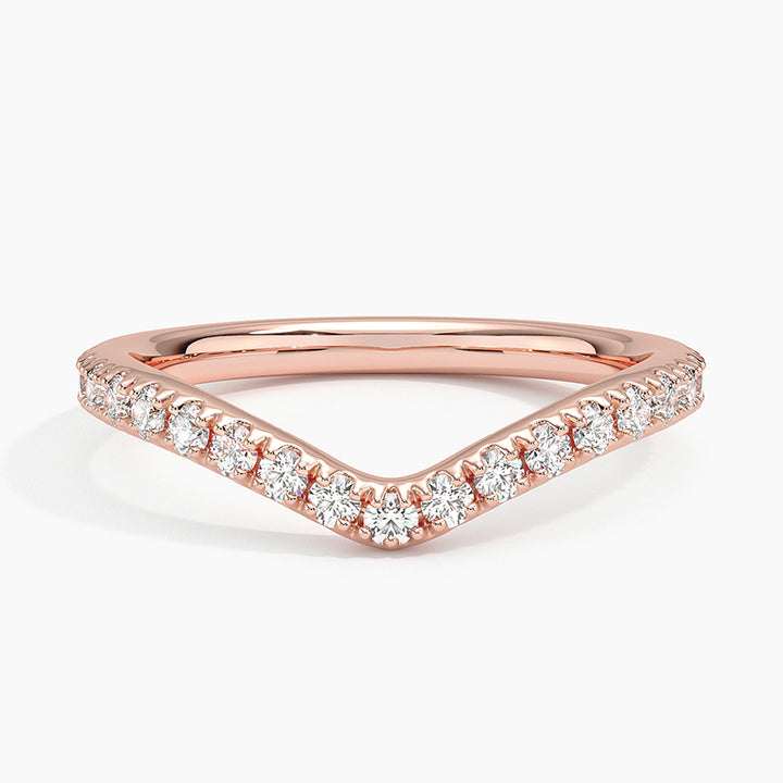 Dee Curved Wedding Band (1/3 ct.tw.)