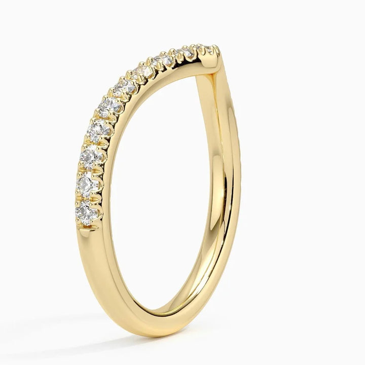 Dee Curved Wedding Band (1/3 ct.tw.)