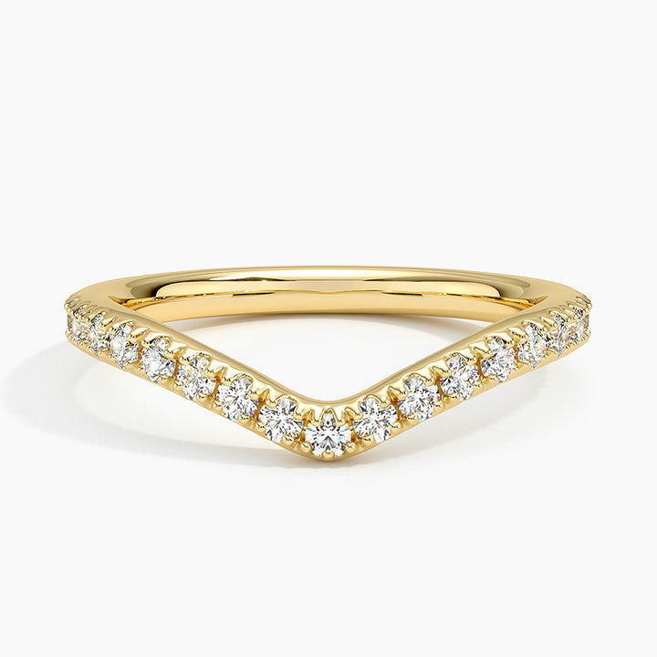 Dee Curved Wedding Band (1/3 ct.tw.)
