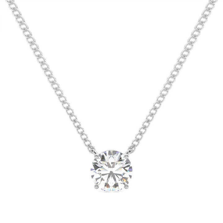 Diamond Solitaire Pendant