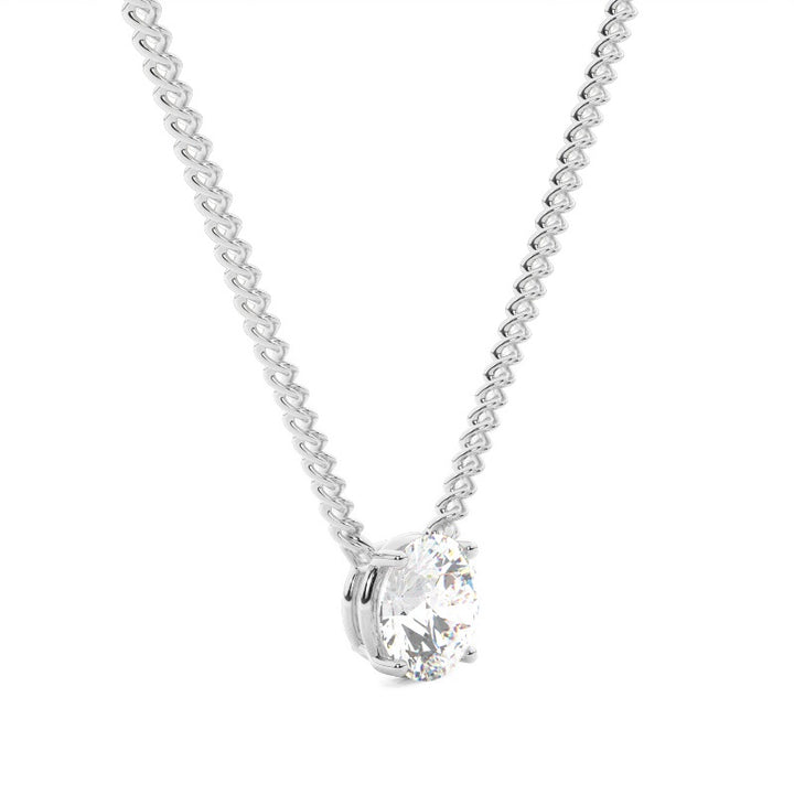 Diamond Solitaire Pendant