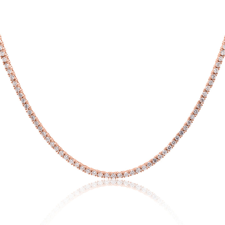 Tennis Necklace 6.2CT