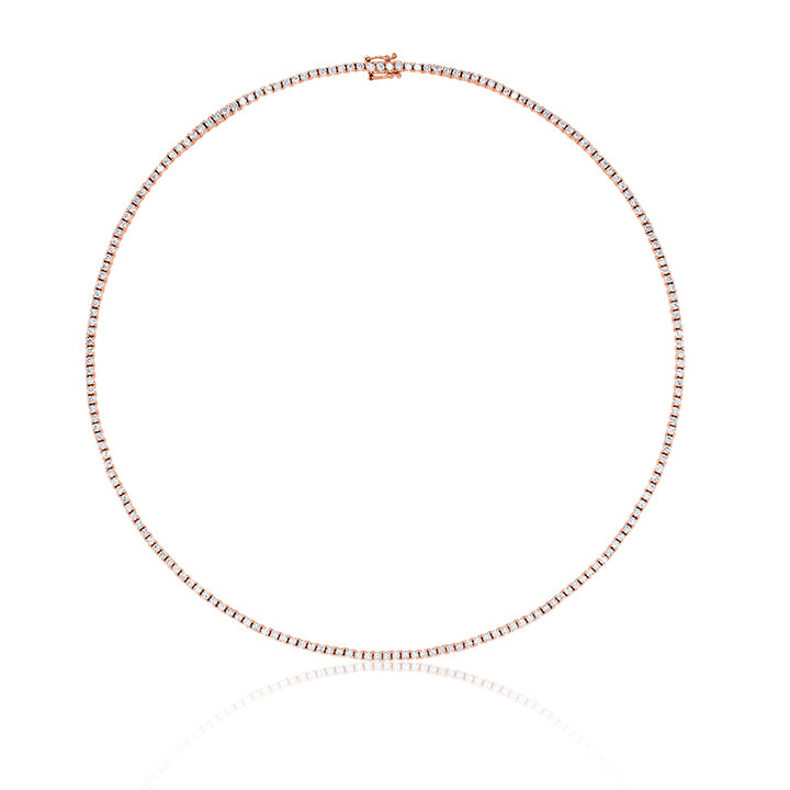 Tennis Necklace 6.2CT
