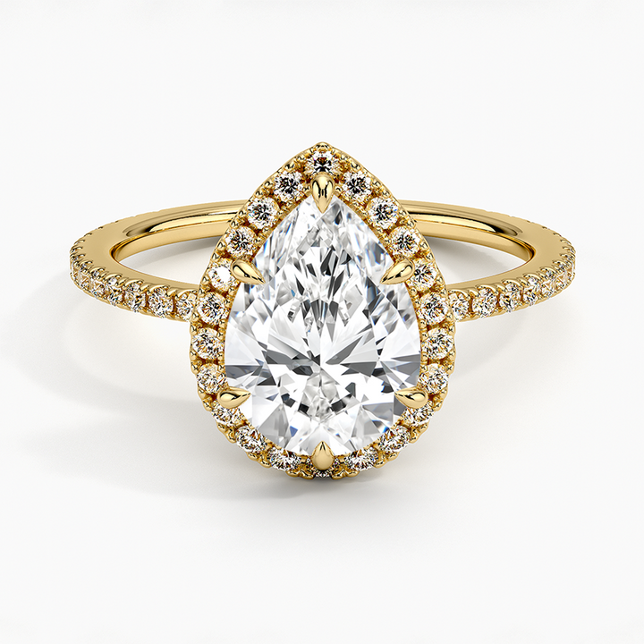 Zayla Pear Setting