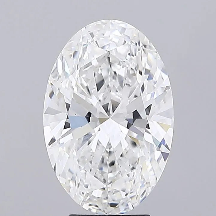 5.00ct Oval Lab Grown Diamond (Colour D, Clarity VS1, IGI Certified)