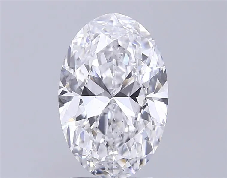 3.01ct Oval Lab Grown Diamond (Colour D, Clarity VS2, IGI Certified)