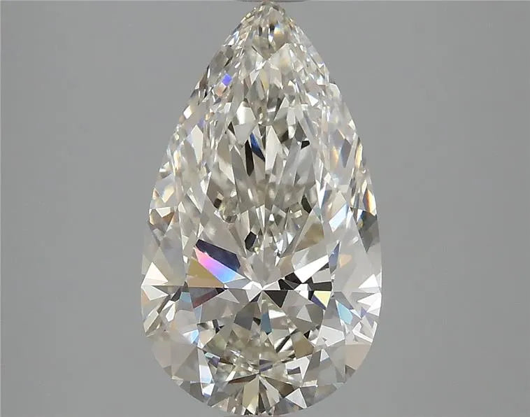 2.87ct Pear Lab Grown Diamond (Colour H, Clarity VVS2, IGI Certified)