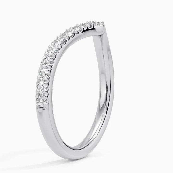 Dee Curved Wedding Band (1/3 ct.tw.)