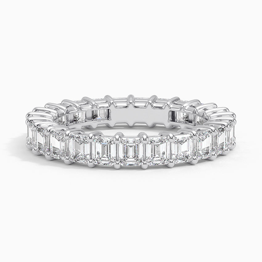 Ella Emerald Eternity Lab Diamond Ring (2 ct. tw.)