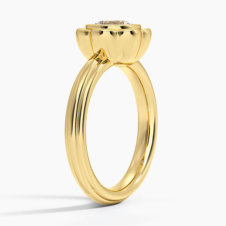 Flora Bloom Ring – 1ct Lab Diamond or Amethyst