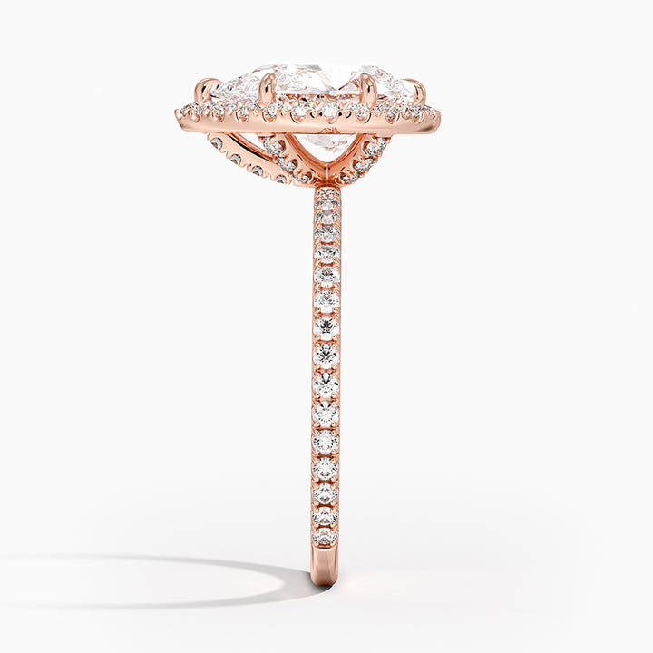 Zayla Pear Setting