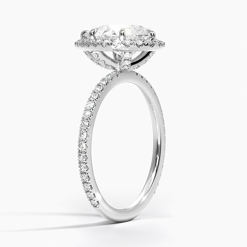 Zayla Pear Setting