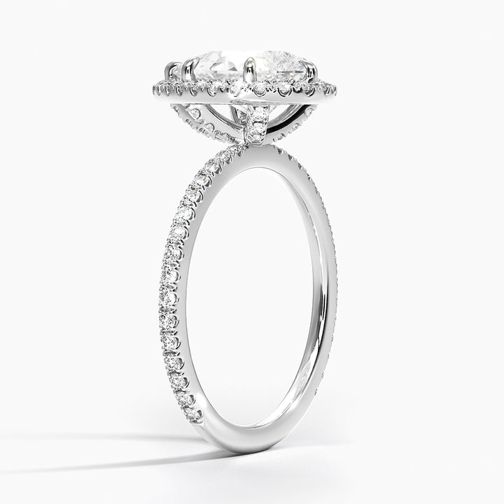 Zayla Pear Setting