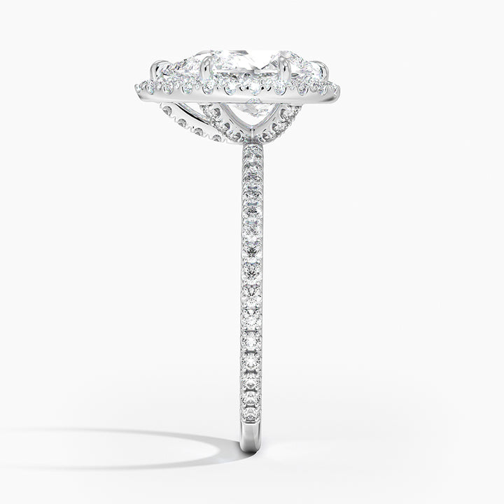 Zayla Pear Setting