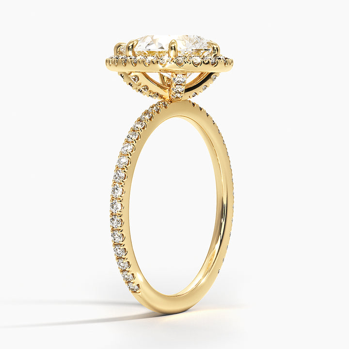 Zayla Pear Setting