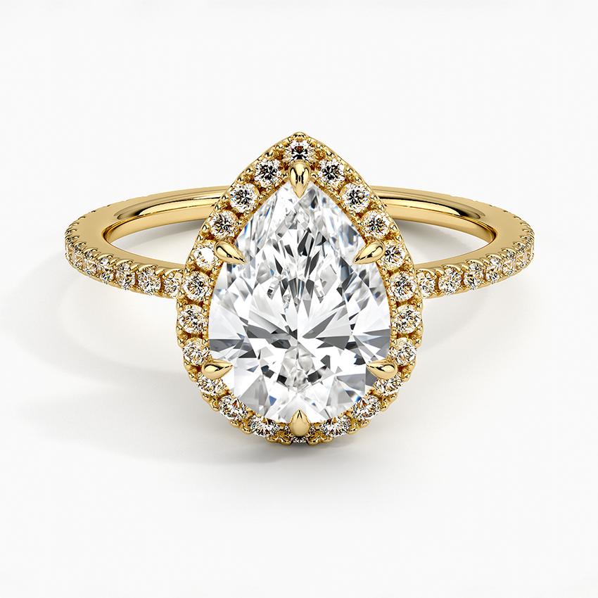 Zayla Pear Setting